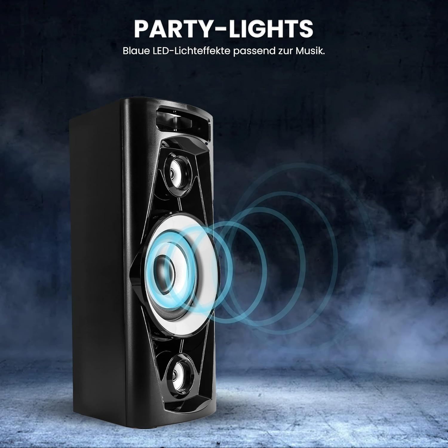 Zestaw karaoke Reflexion PS07BT Bluetooth Radio USB AUX mikrofon Nowe!