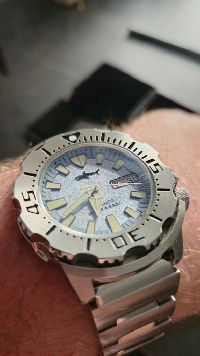 Zegarek automatyczny Heimdallr Sharkey v2 klon Seiko Monster
