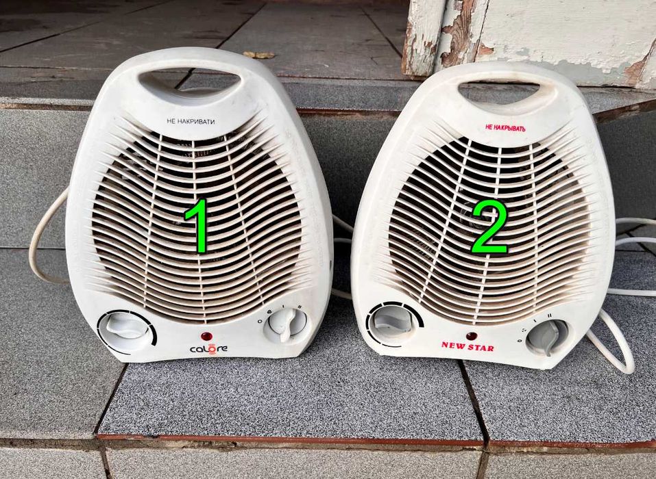 Дуйчик Тепловентилятор 1000-2000 Ватт CALORE и New Star