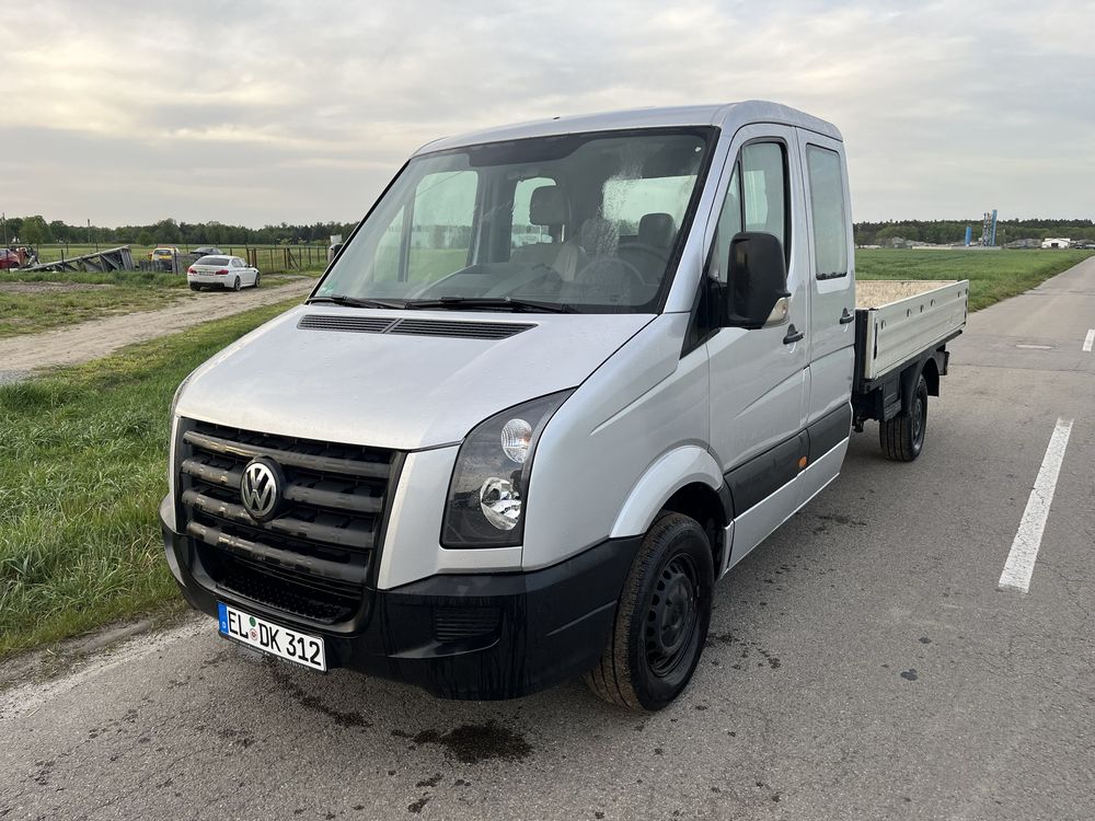 Vw crafter doka brygadowka max dlugi 2.5 tdi