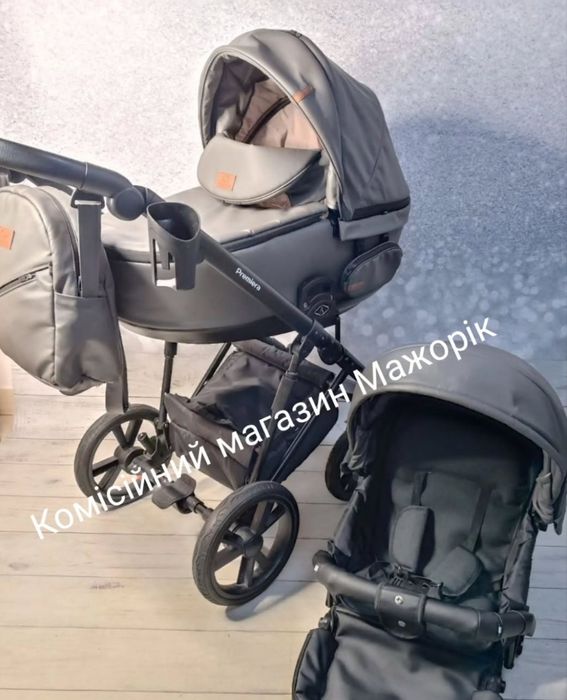 Коляска 2 в 1, шикарна амортизація