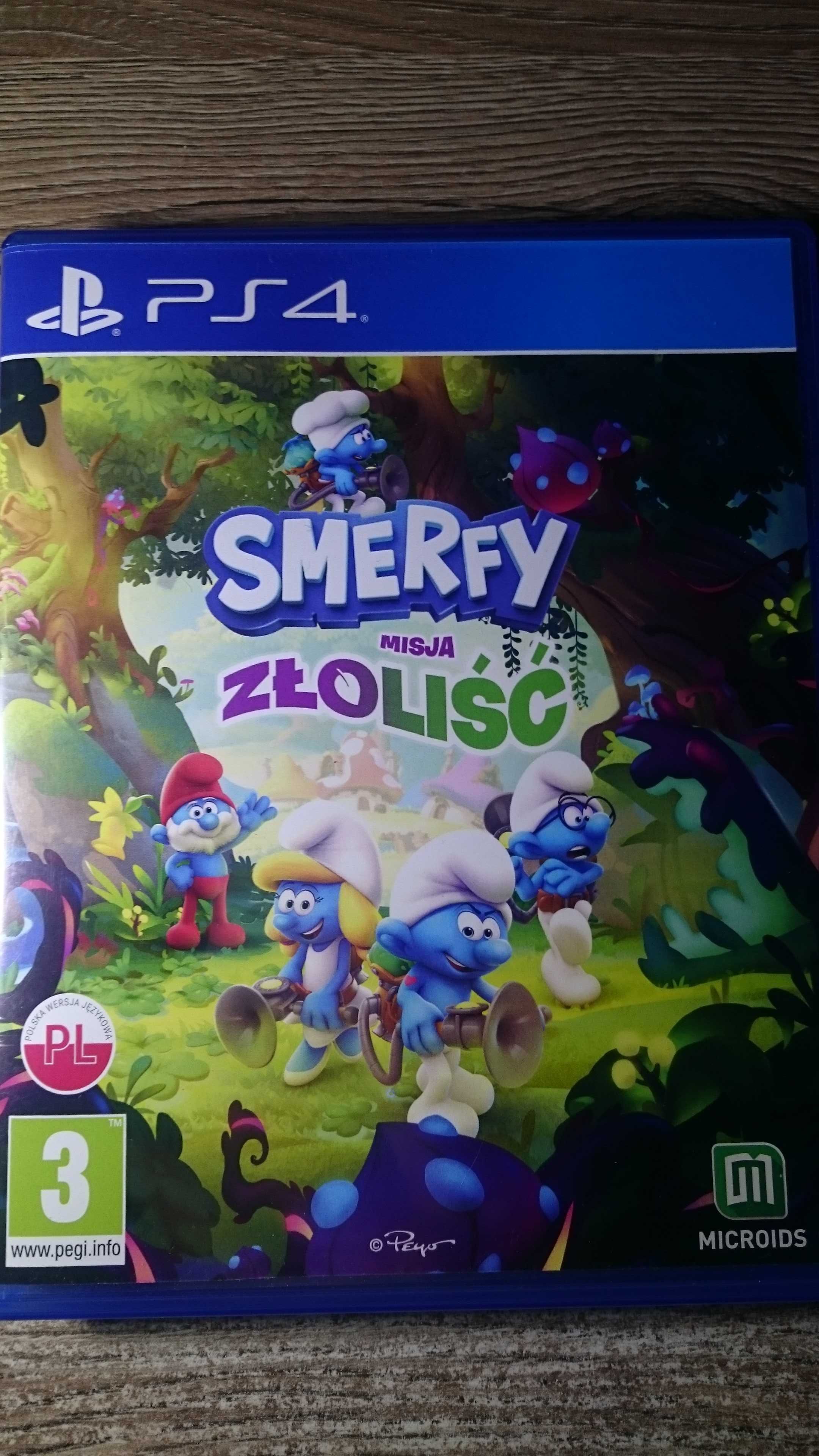 Smerfy misja złoliść POLSKA ps4 playstation 4 lego rayman minecraft