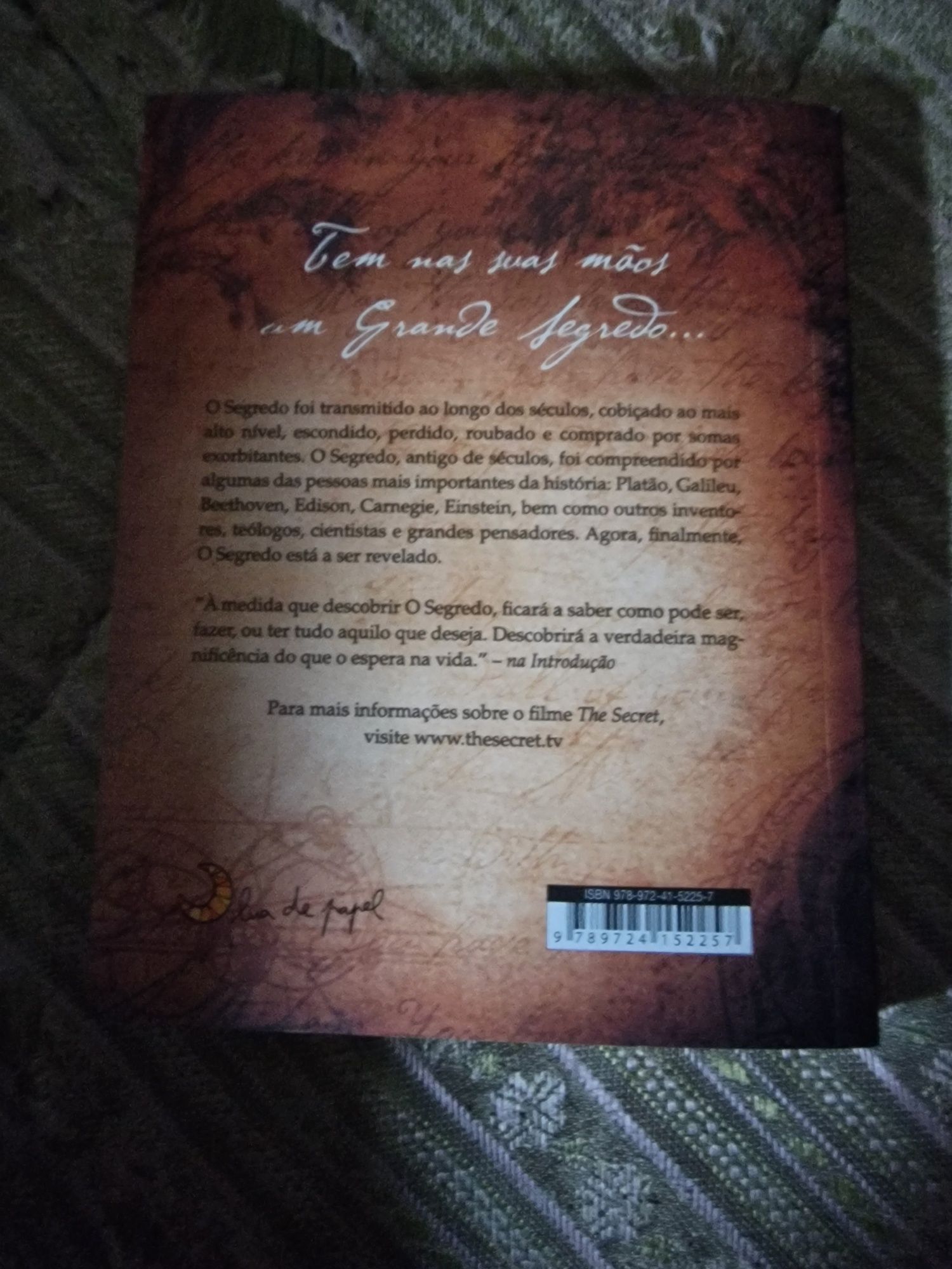 Secret O Segredo Livro