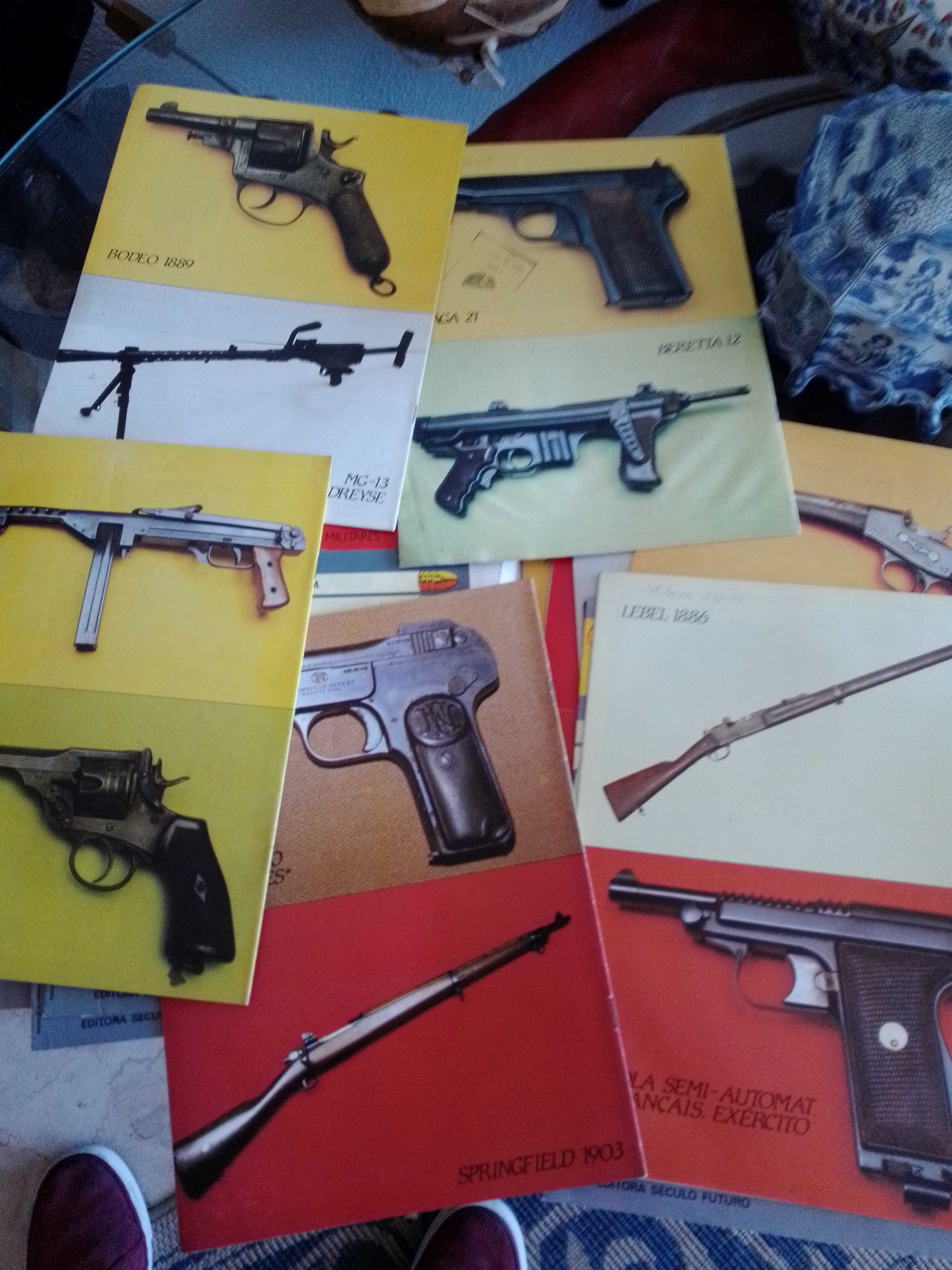 livro armas de fogo