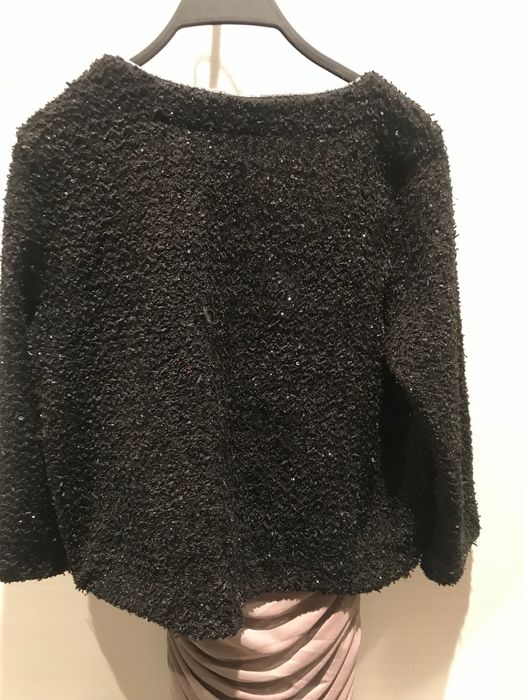 Casaco tweed Sfera. tamanho M com lantejoulas