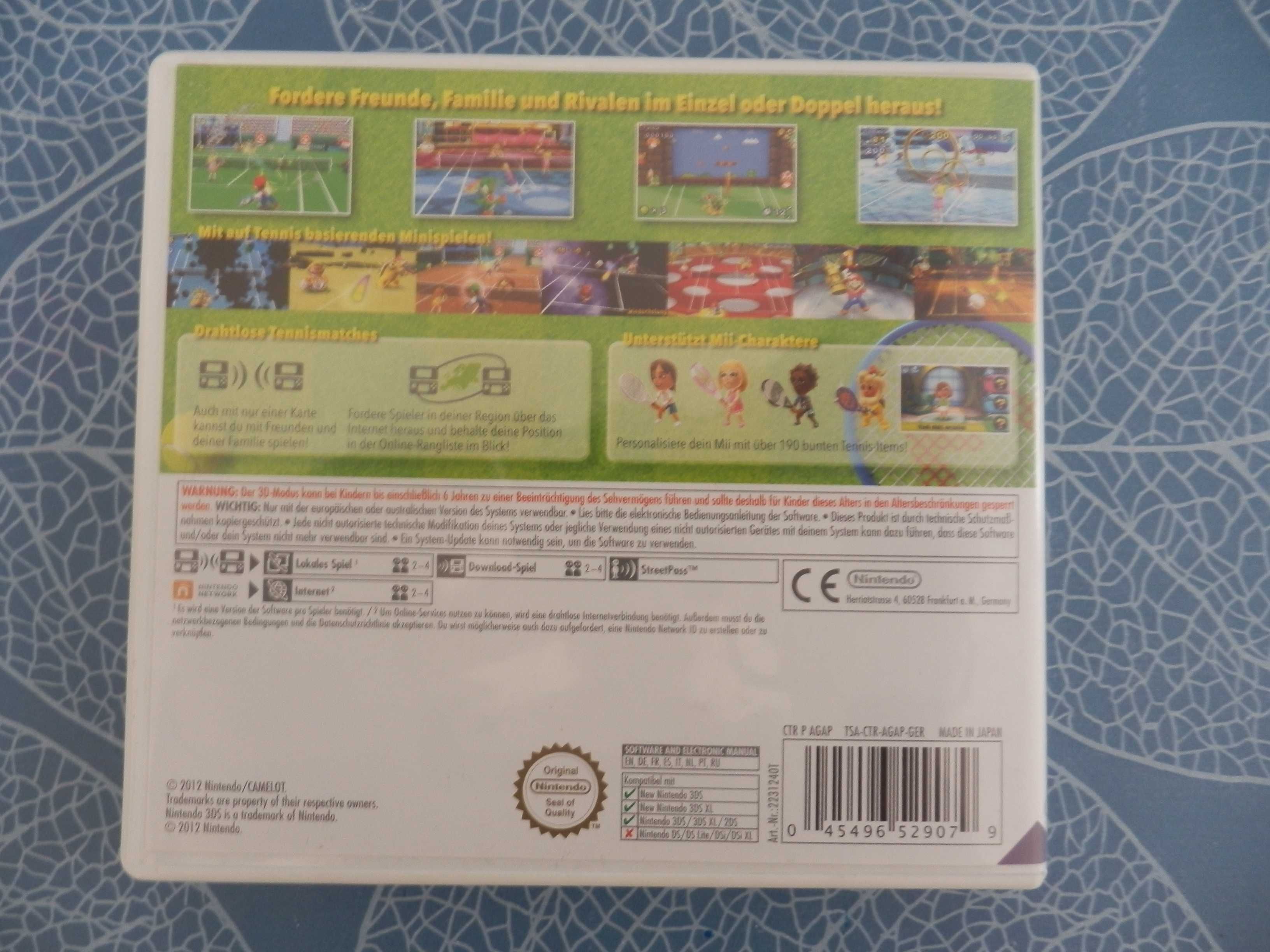 Mario Tennis Open 3DS