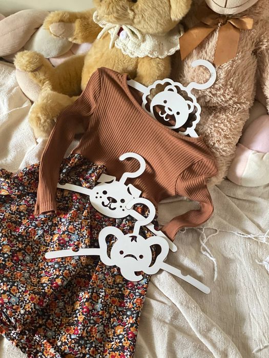 Набір дерев'яних дитячих плечиків "Сафарі"