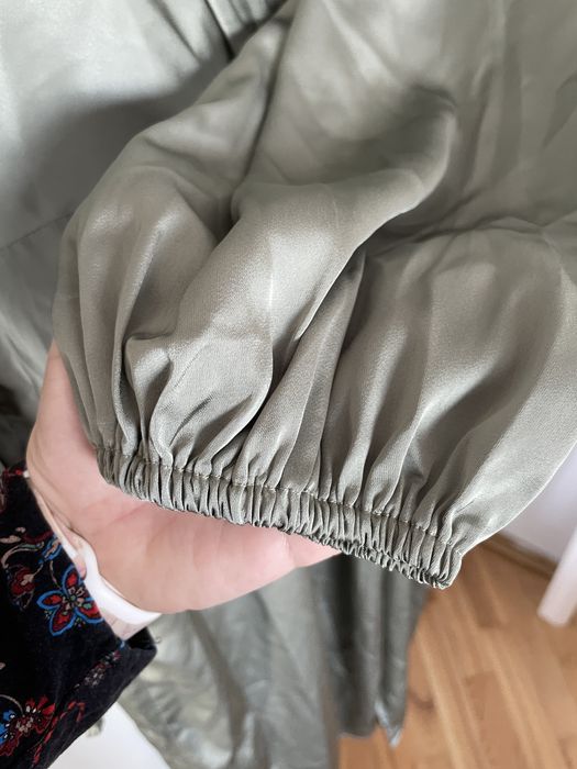 Elegnacka asymetryczna satynowa midi sukienka Shein 2XL / 48-50