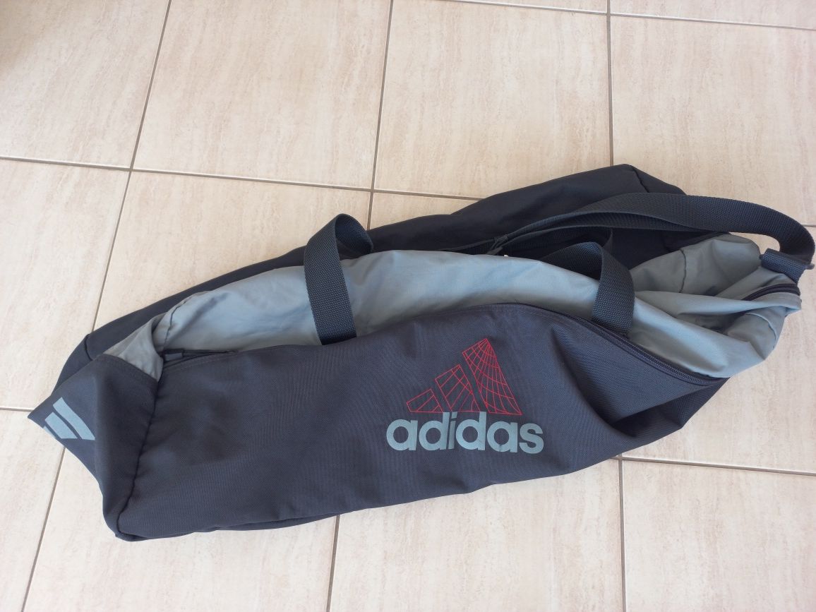 Adidas torba sportowa na ramię podróżna -męska-duża -podstawa 65x28cm