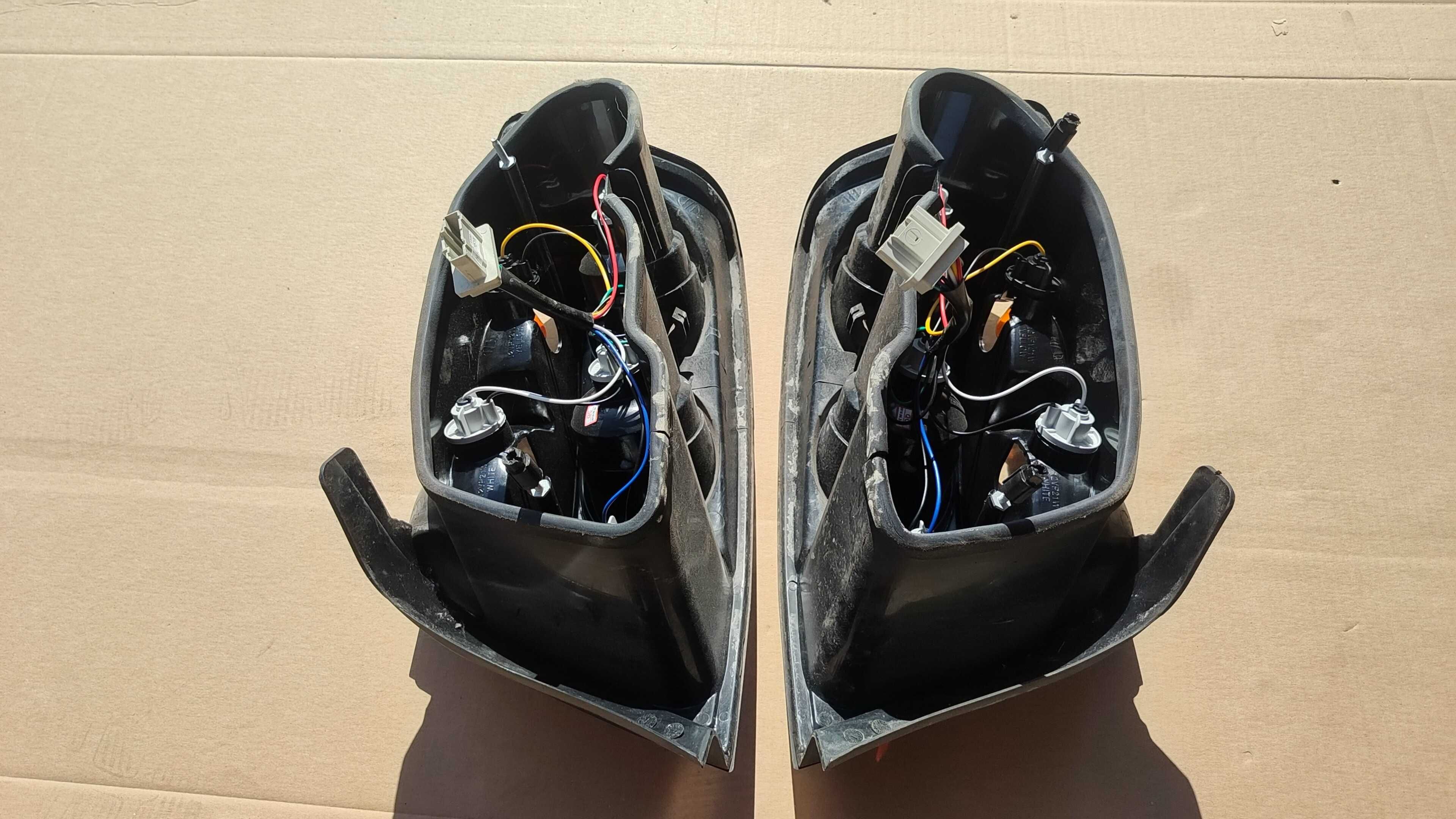 Lampy tył Lewa Prawa Kpl Peugeot 407 Sedan 02-08.r SZKŁO BDB Tuning