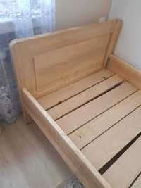 Łóżko drewniane  jesion