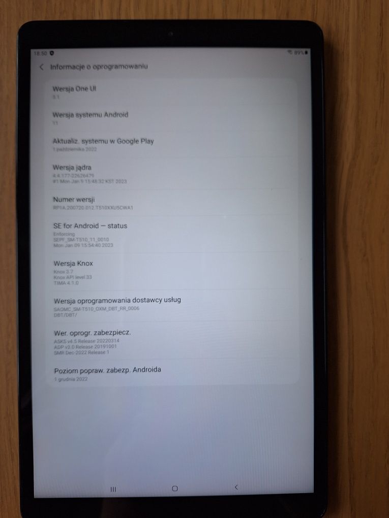 Tablet Samsung Galaxy Tab A 10 cali ma problem z ekranem