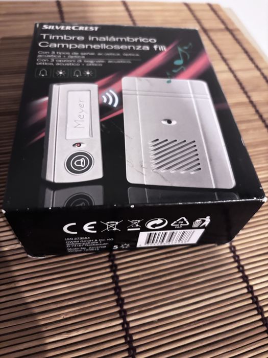 Campainha wifi nova ainda na embalagem