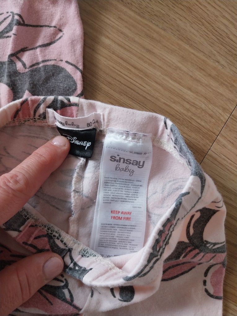 Legginsy Myszka Minnie zestaw