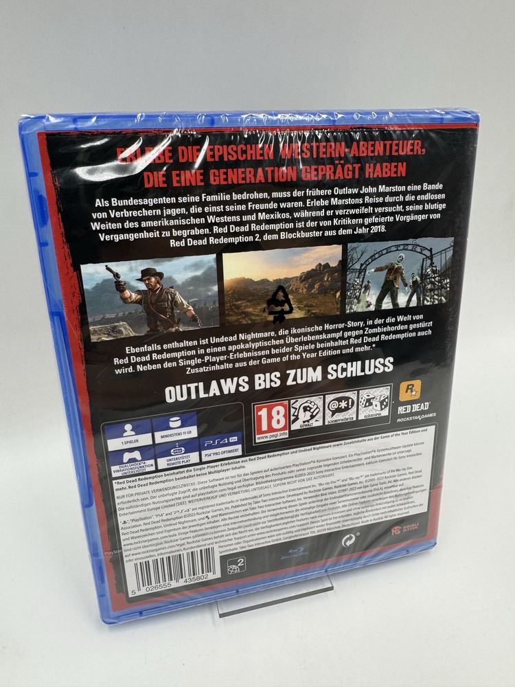 Nowa PL Red Dead Redemption Ps4 Ps5 Gwarancja