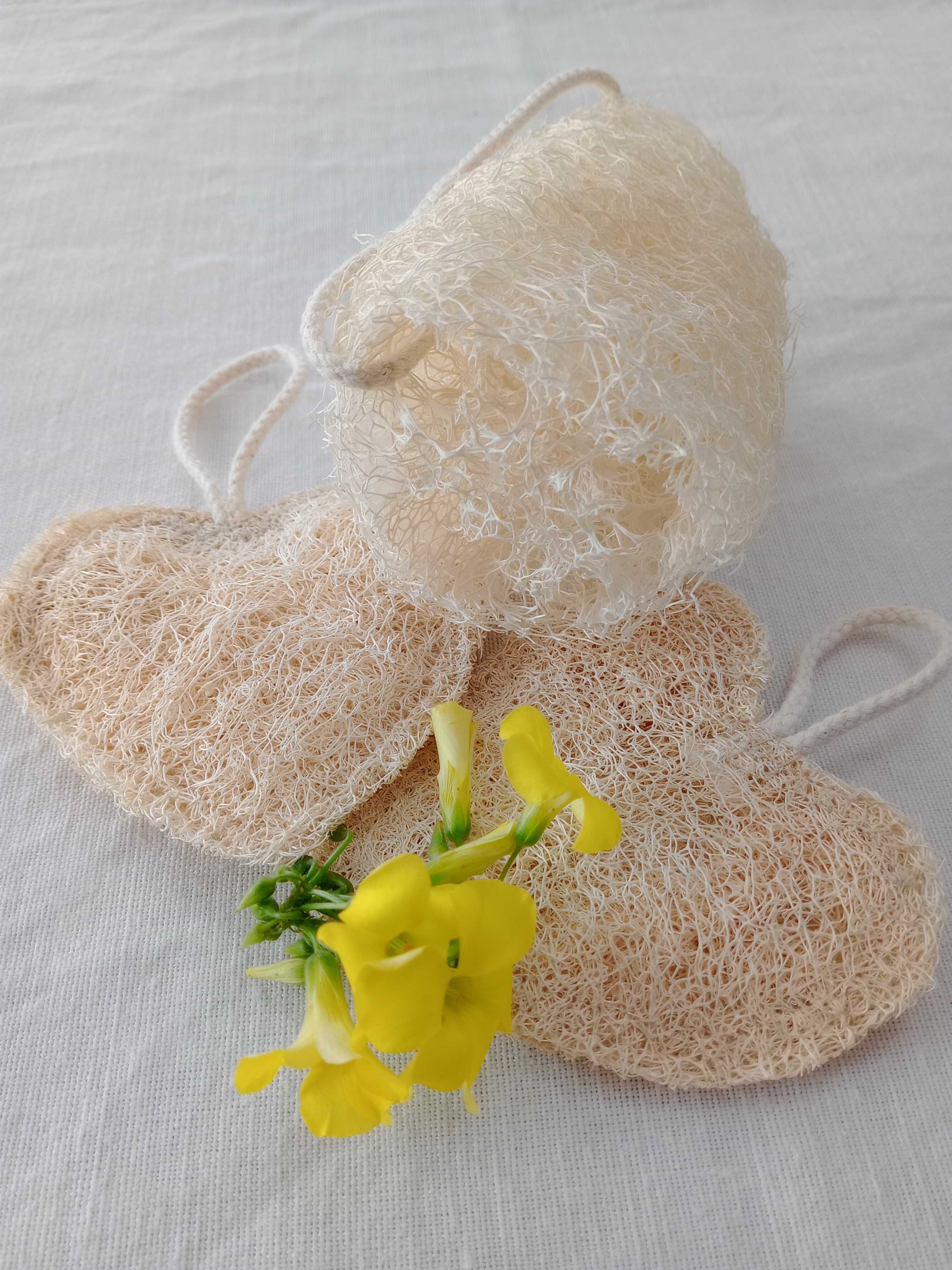 Esponja vegetal Luffa - Coração