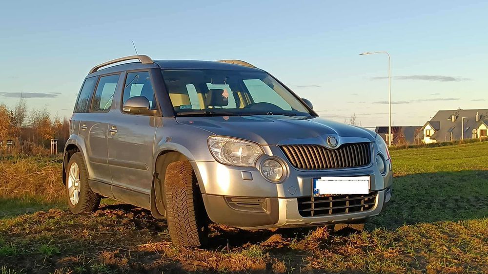 Skoda Yeti 4x4 2009 r., 2.0 TDI 140 KM 211 600 km Zadbana, serwisowana