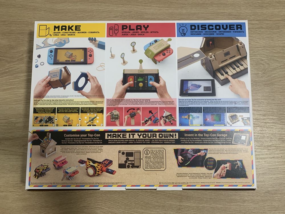 Jogo e Acessórios Nintendo Switch Labo (Toy-Con 01)