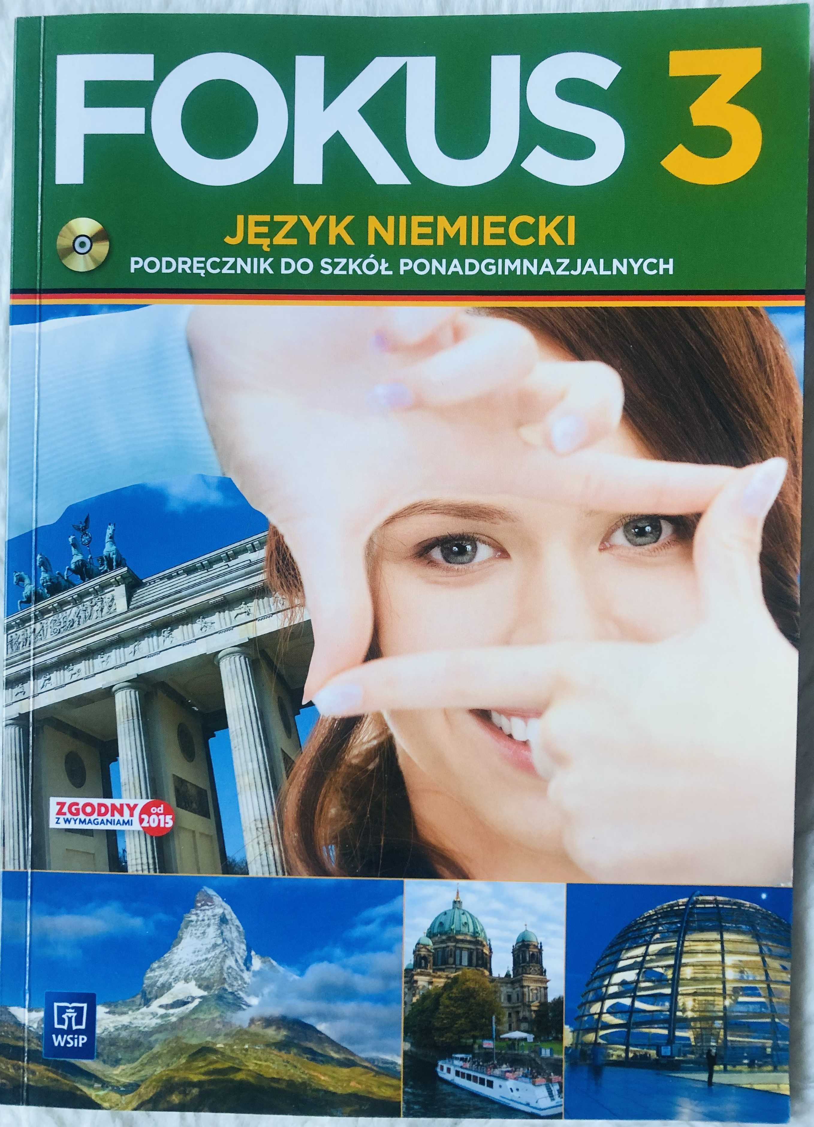 FOKUS 3, podręcznik język niemiecki, wyd.WSiP