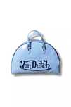 Von Dutch Light Blue Big Bowling Bag Vintage Duża Torba