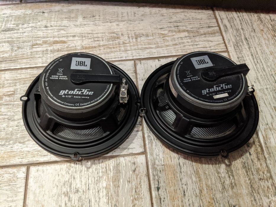 JBL GTO626e, 16-е динамики в авто.