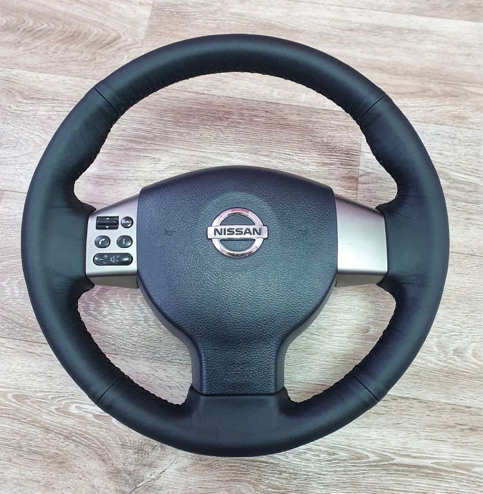 Оплетка из натуральной кожи Nissan Note/Tiida 2004-2012г