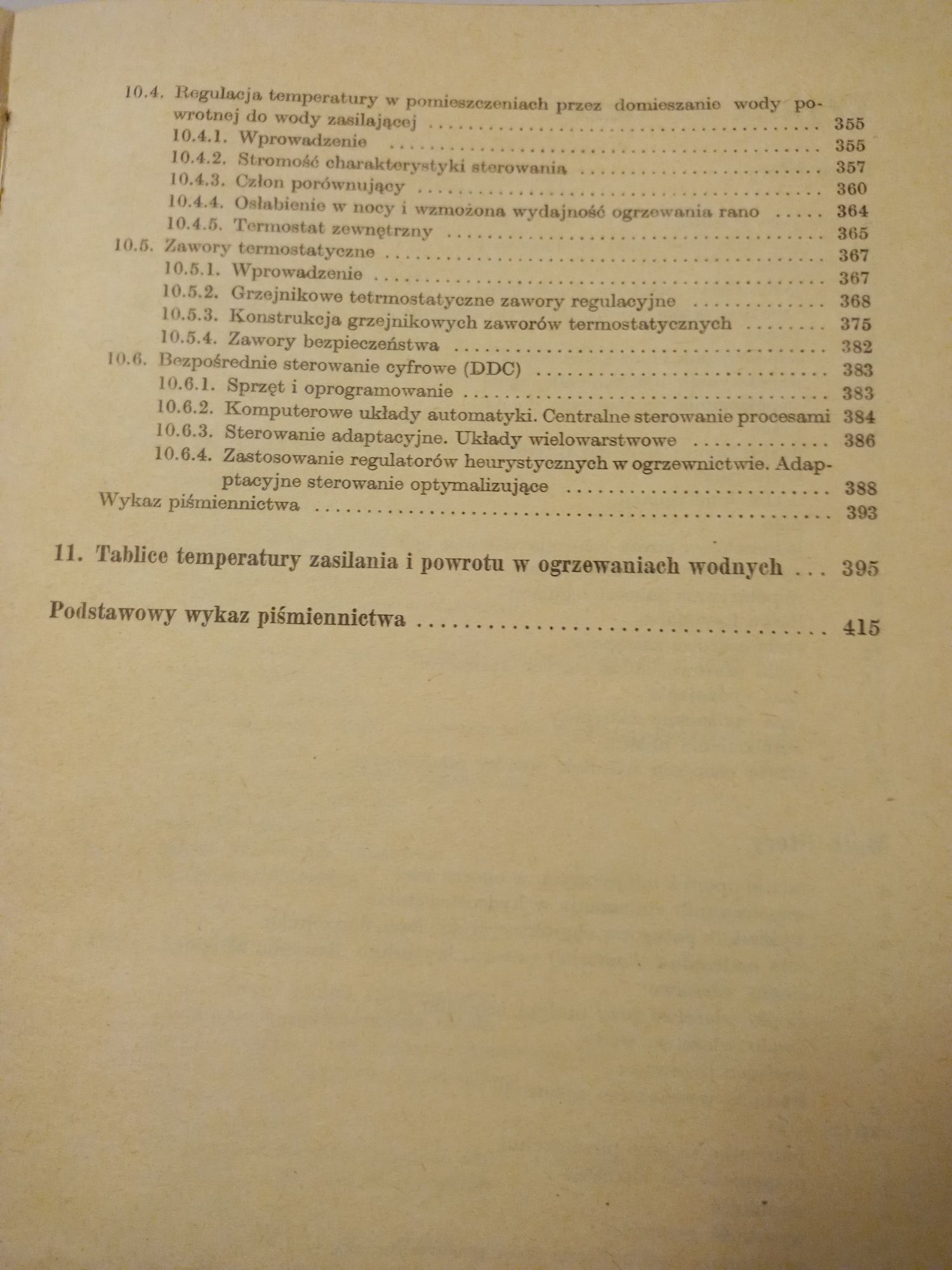 Centralne ogrzewanie. Regulacja i eksploatacja