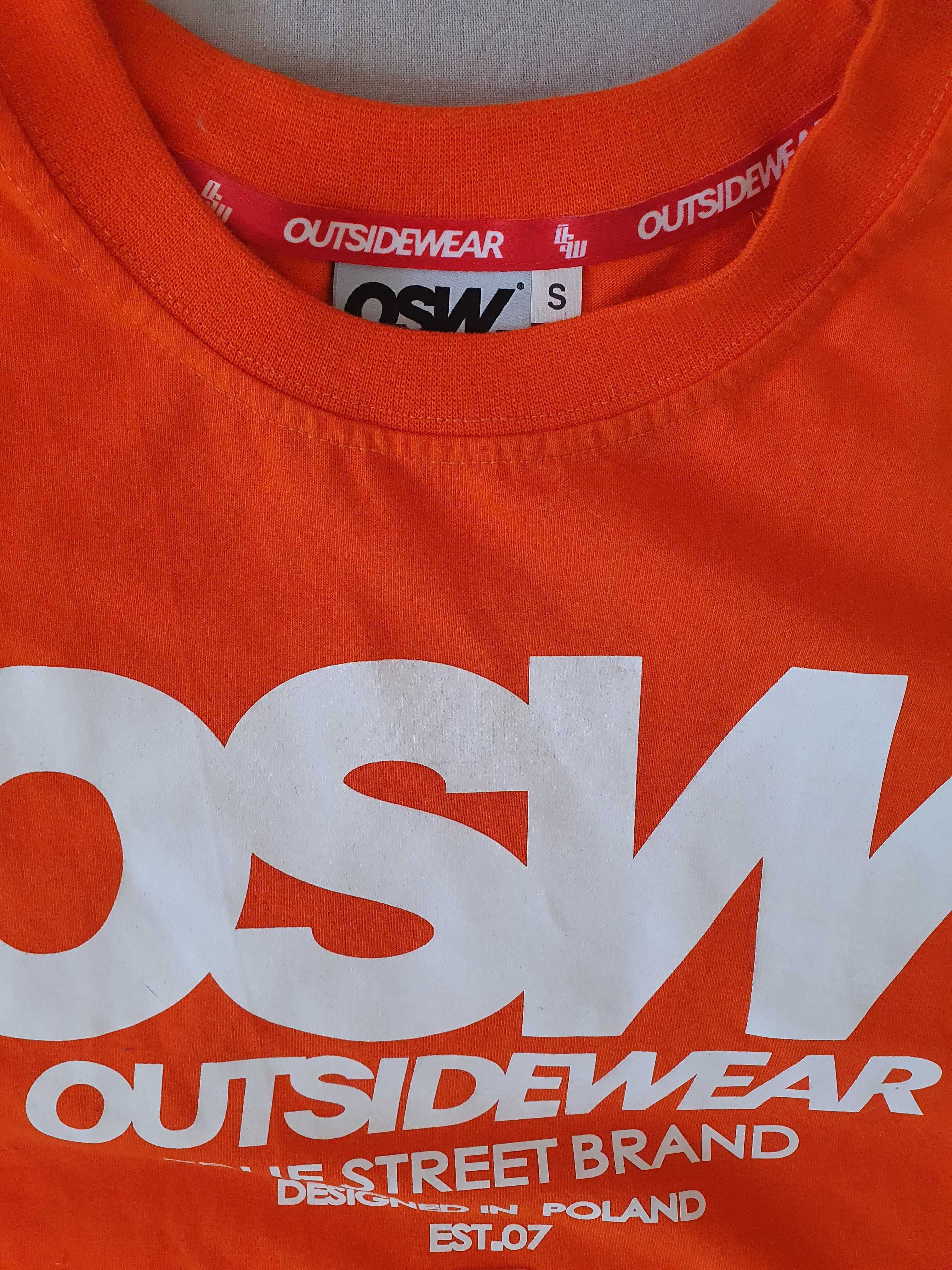 Nowa koszulka OSW S t-shirt Outsidewear podkoszulek super kolor lato