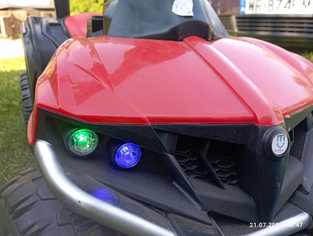 Quad akumulator jeździk