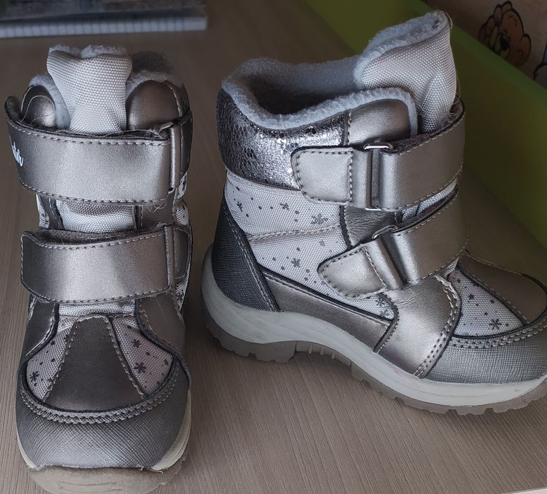 Зимові термо черевички для дівчинки