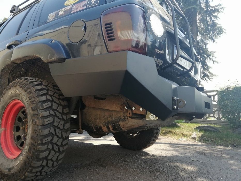 Zderzak stalowy Jeep WJ pod wyciągarkę - tył / tylny