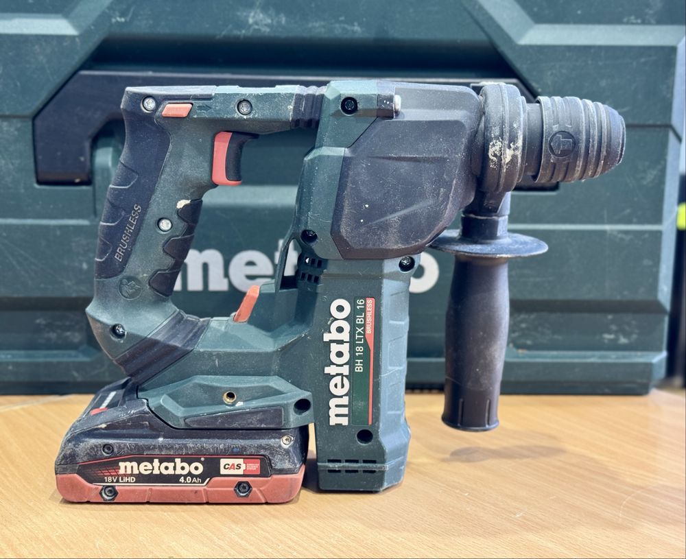 Młotowiertarka Akumulatorowa METABO BH 18 LTX BL 16 + 2x Aku 4.0Ah