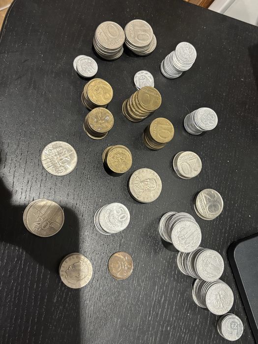 Zestaw monet z PRL, spis w opisie. Cena za całość