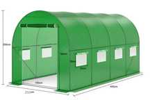 Tunel foliowy foliak ogrodowy szklarnia na warzywa 2,5x4m 10m2 300 zł
