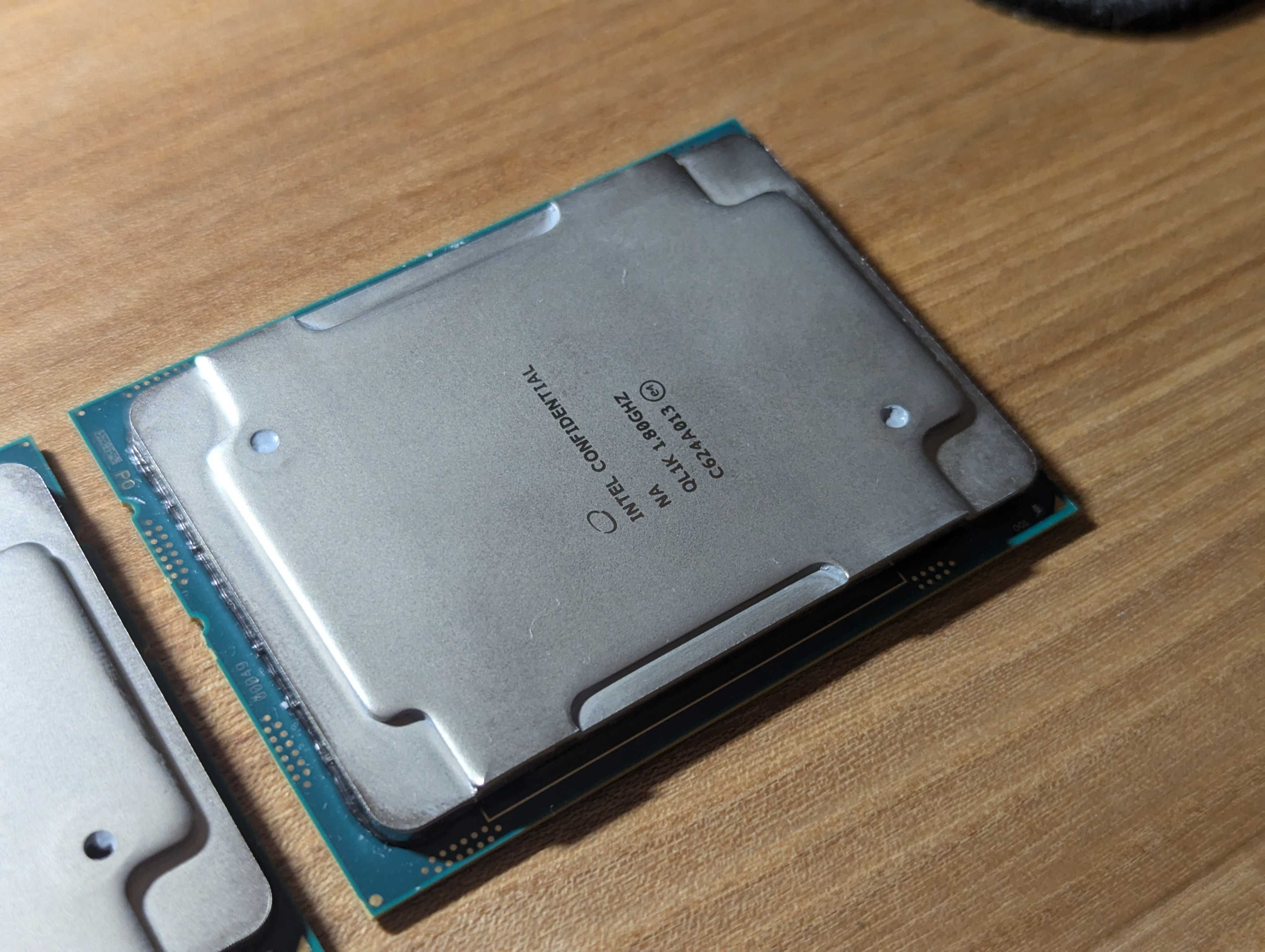 Intel Xeon Platinum 8160/8180ES 3.5mhz 24-28 ядер. socket LGA 3647