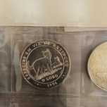Moeda 1000 escudos o lobo