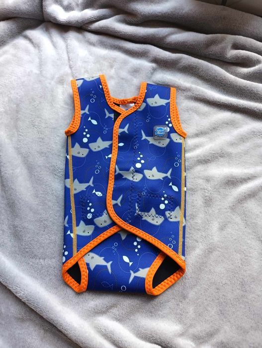 Strój kąpielowy z uv upf50 piankowy 0/6m