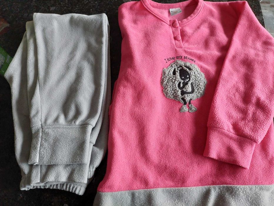 Pijamas quentes_Tam 10 anos