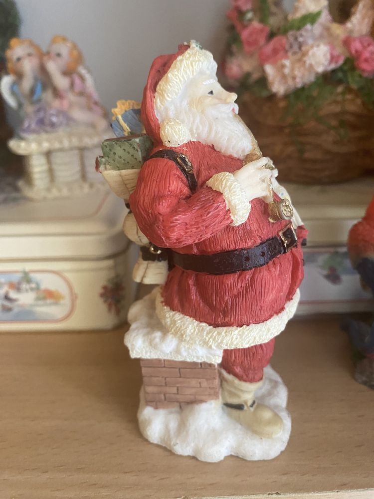 Mikołaj figurka na święta retro z 1992 roku