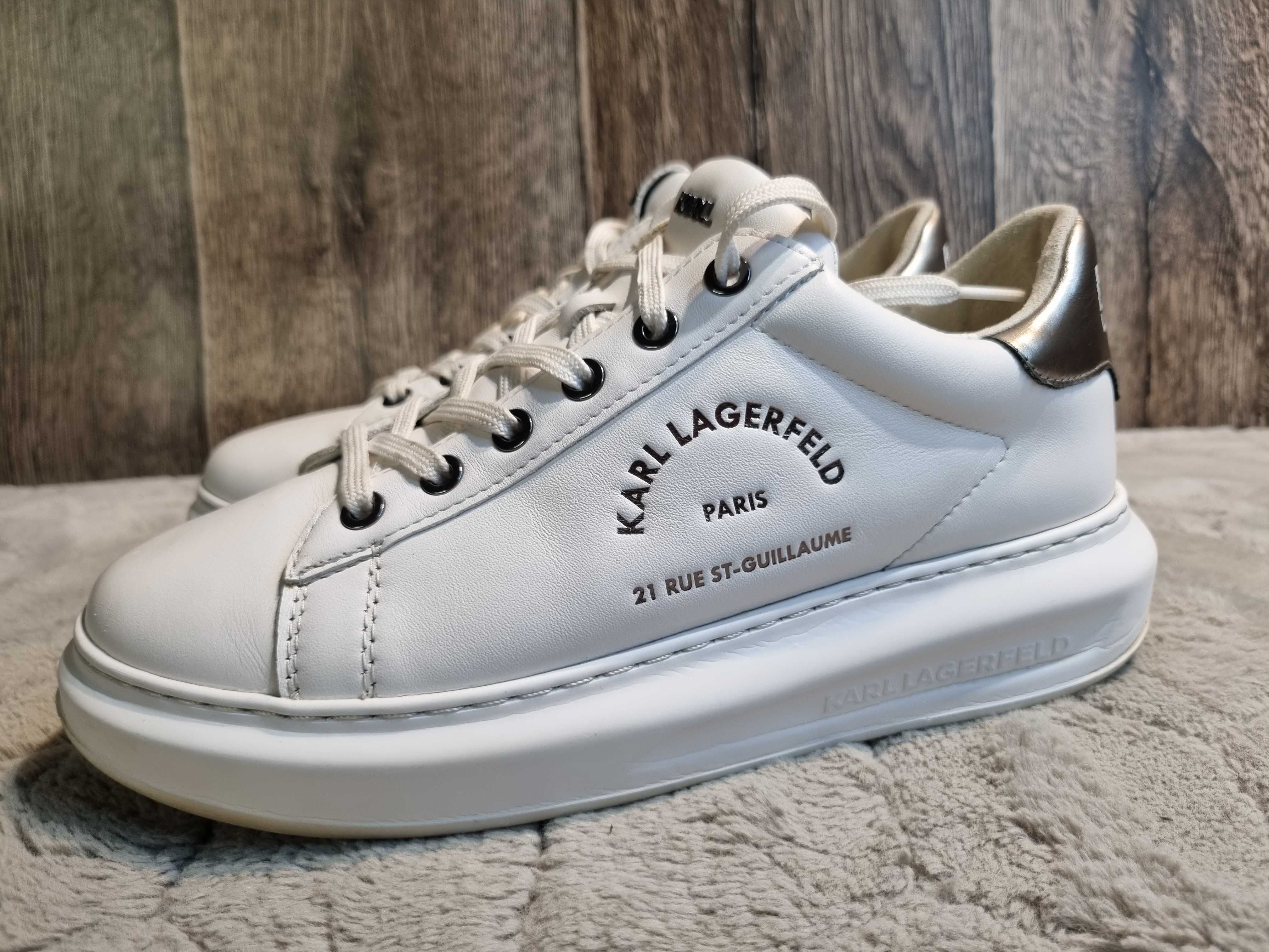 Białe sneakersy Karl Lagerfeld Kapri, 39