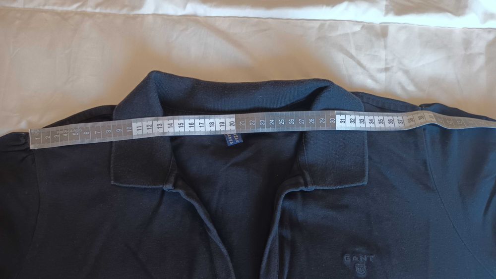 Polo azul escuro da Gant