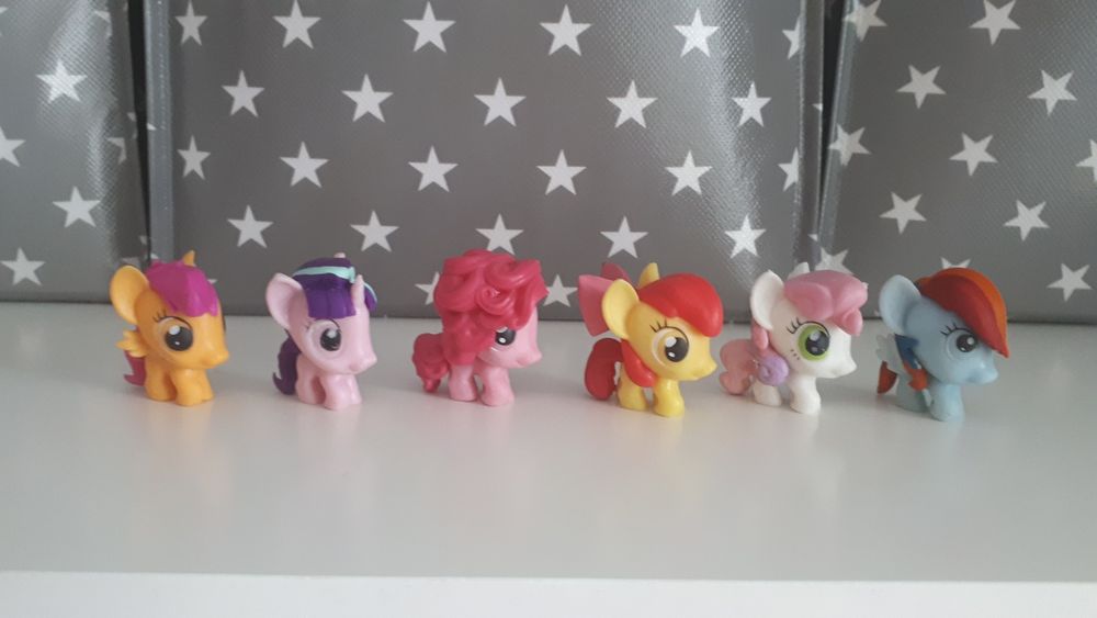 Kucyki Pony 6 figurek - cały zestaw!