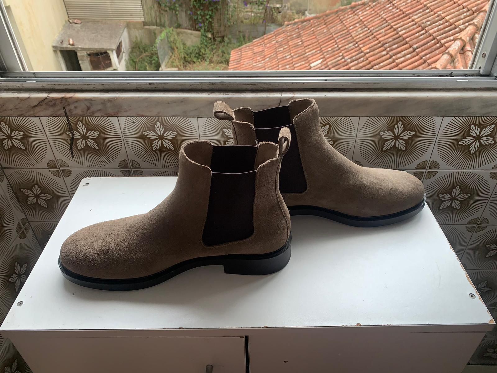 Botas da Zara usadas uma única vez