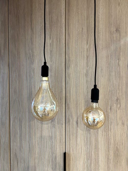 Lampa wisząca sufitowa industrialna (3 sztuki)