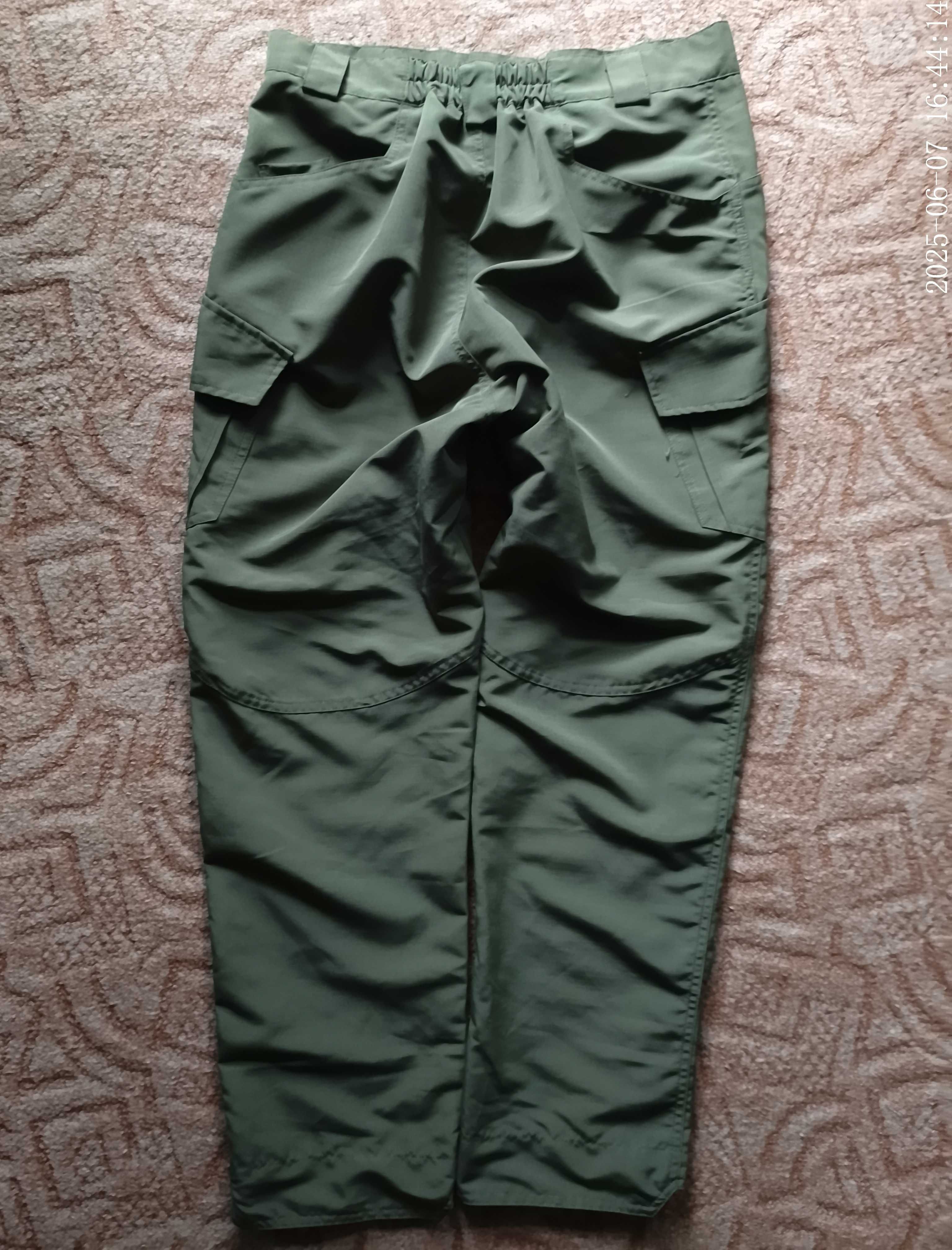 Spodnie Trekkingowe Bojówki Zielone unisex L