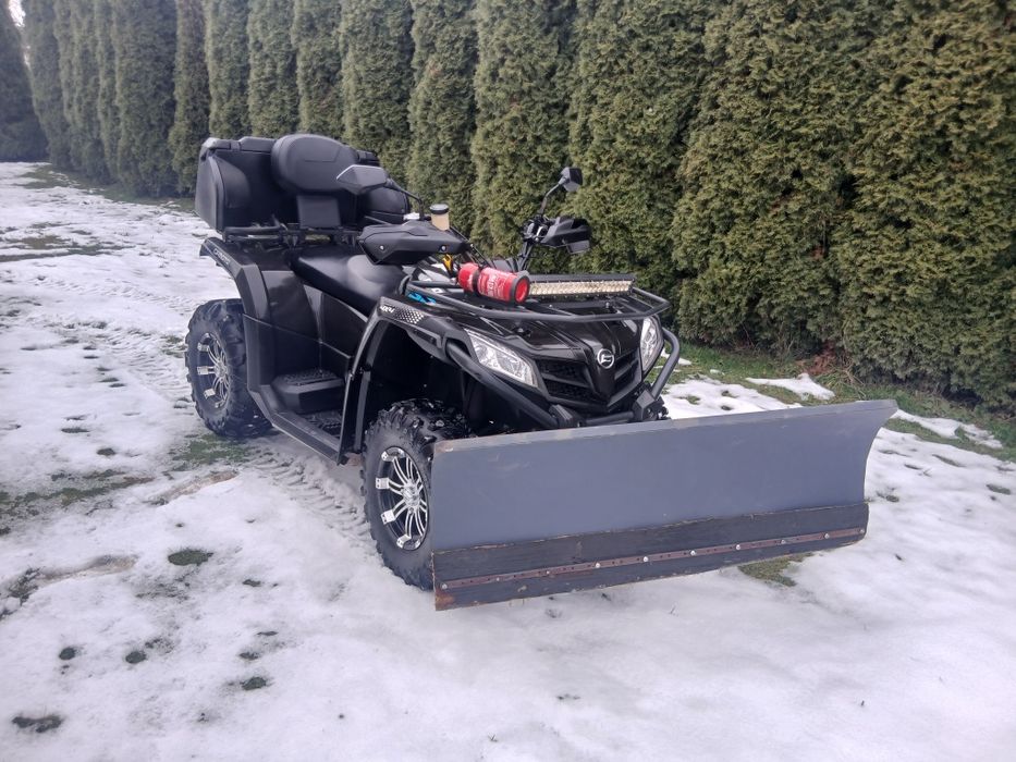 Quad Cf moto 520 Pług Doposażony!