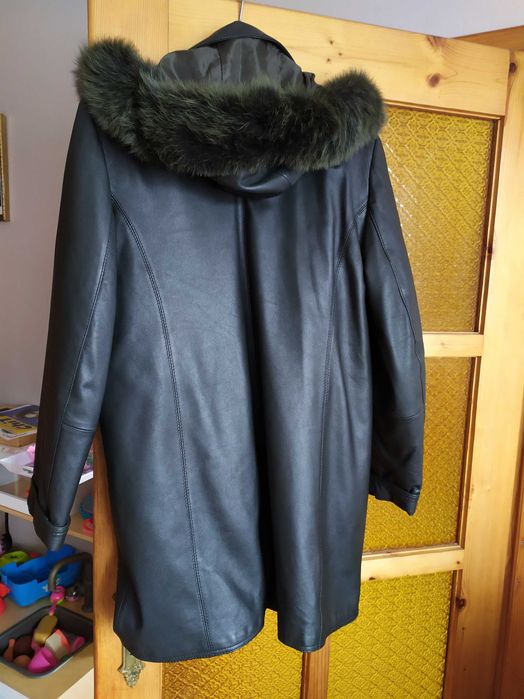 Kurtka skórzana damska
