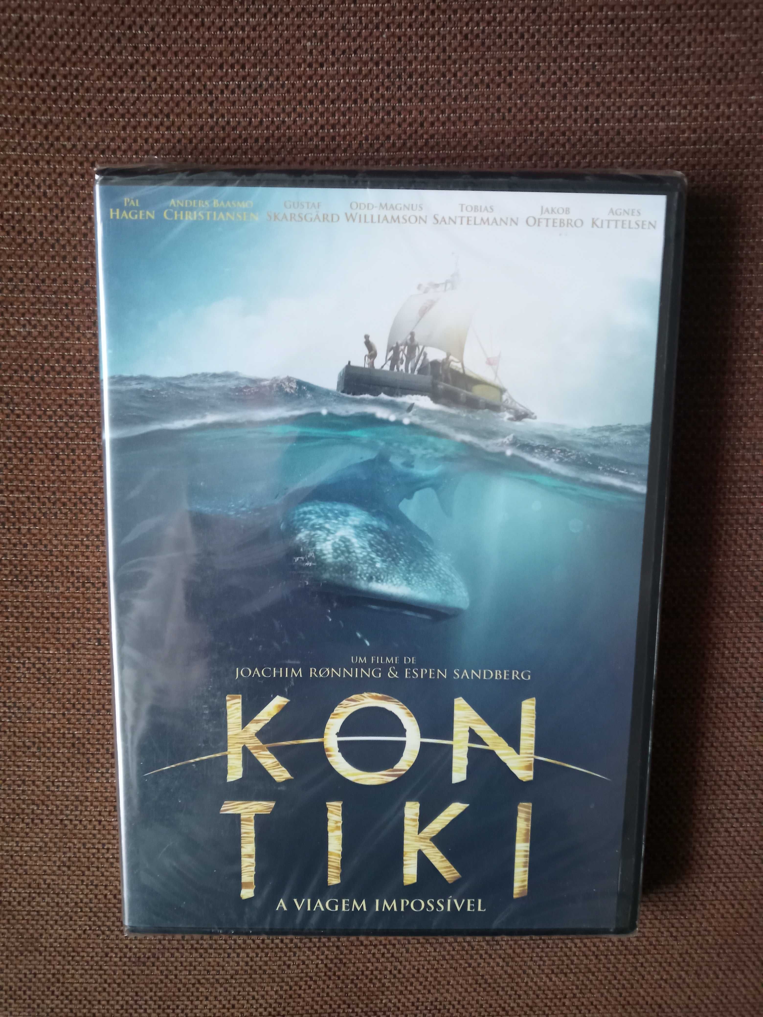 filme dvd original  kon tiki - a viagem impossível - selado