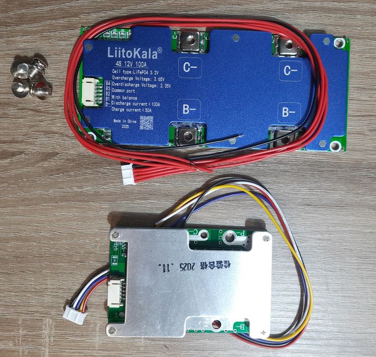 Плати BMS LifePo4 12V 4S 100A