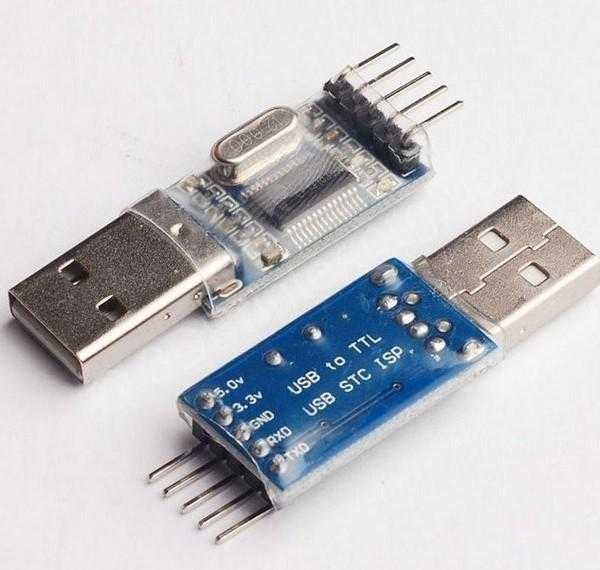 Usb->Ttl адаптер на чипах PL2303, CH340, CP2102